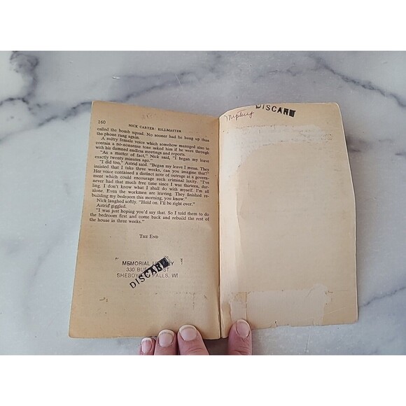 The Bright Blue Death By Nick Carter Paperback - Picture 7 of 10